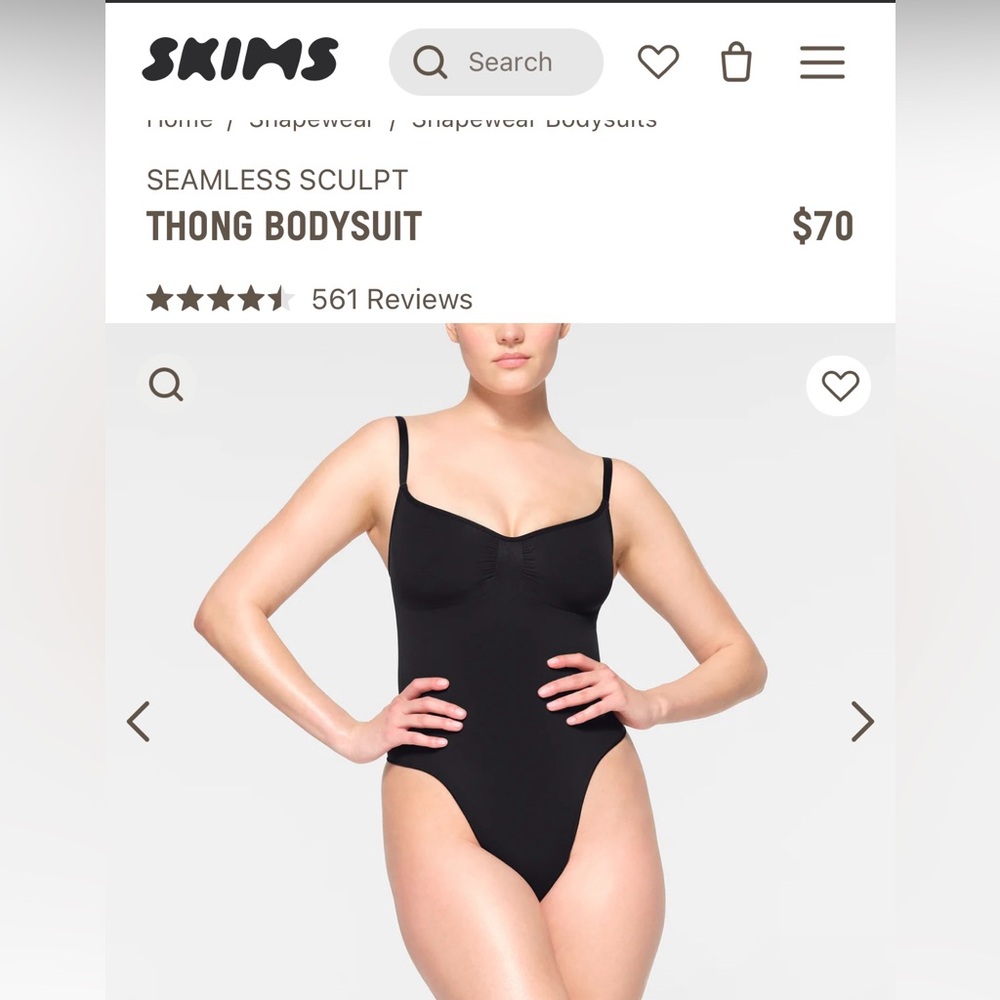 SKIMS body shaper NWOT - Picture 1 of 7